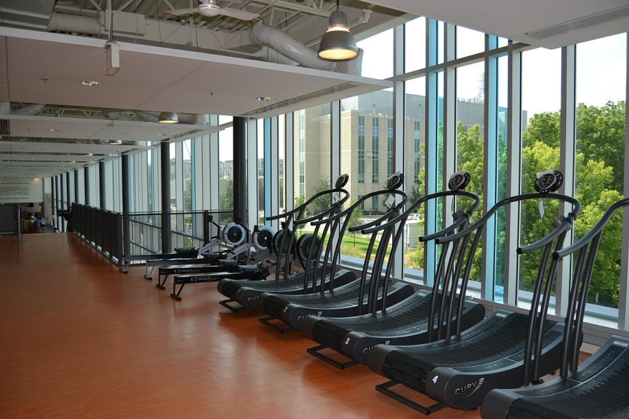 Gym open plan