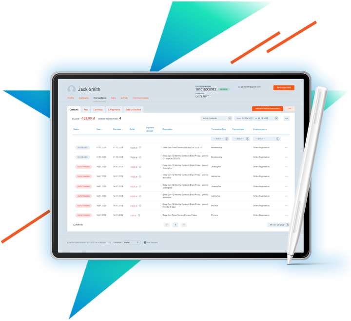 All Important Member Data Accessible in One Place