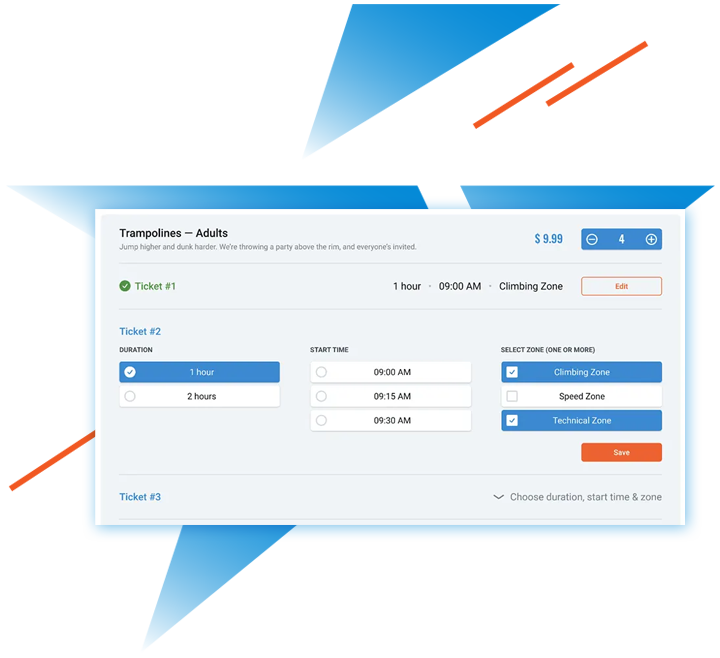 Easily Manage Zone-Specific Ticket Sales